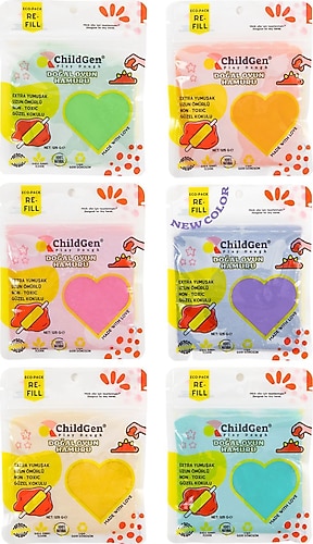 ChildGen Ecopack-Refill Vakkumlu Kartuş Paket 6'lı 125 gr Oyun