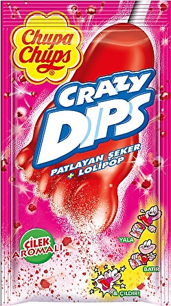 Chupa Chups Crazy Dips 16 gr Çilek Fiyatları, Özellikleri ve