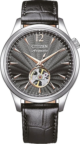 Citizen Automatico NH9131-14E Deri Kordon Erkek Kol Saati