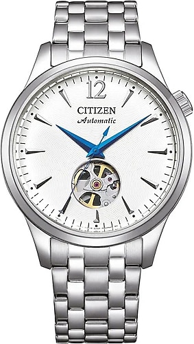 Citizen Automatico NH9131-73A Çelik Kordon Beyaz Erkek Kol Saati