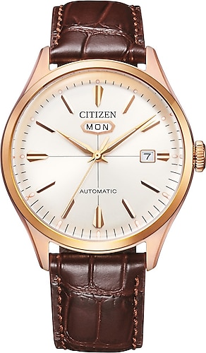 Citizen C7 NH8393-05AE Kahverengi-Rose Gold Erkek Kol Saati