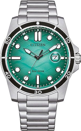 Citizen Core Eco-Drive AW1816-89L Turkuaz Erkek Kol Saati