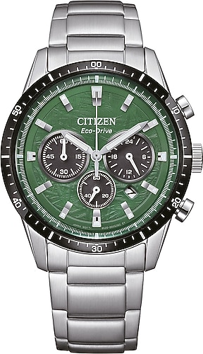 Citizen Eco-Drive CA4624-56X Çelik Kordon Yeşil Erkek Kol Saati