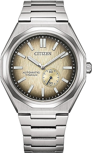 Citizen Super Titanium Zenshin 60 NK5020-58P Kahverengi Erkek Kol