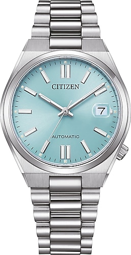 CITIZEN TSUYOSA 37mm NJ0200-50L ターコイズブルー Citizen Tsuyosa NJ0200-50L Turkuaz Erkek Kol Saati Fiyatları