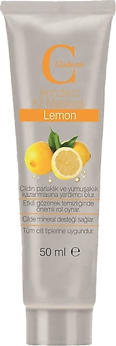 Claderm Lemon Arındırıcı 50 ml Kil Maskesi