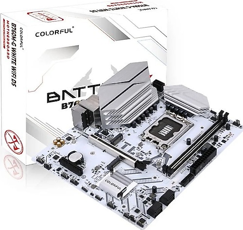 Colorful BATTLE-AX B760M-G White Wi-Fi D5 V20 Intel LGA1700 DDR5