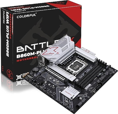 Colorful BATTLE-AX B860M-Plus Wi-Fi V20 Intel LGA1851 DDR5 Micro