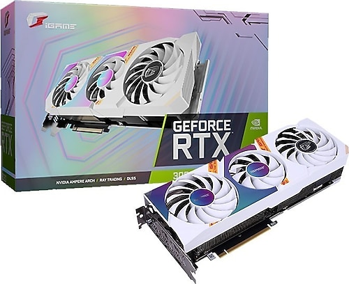 Colorful iGame GeForce RTX 3060 Ultra W OC 12G L-V 192 Bit GDDR6 12 GB Ekran Kartı