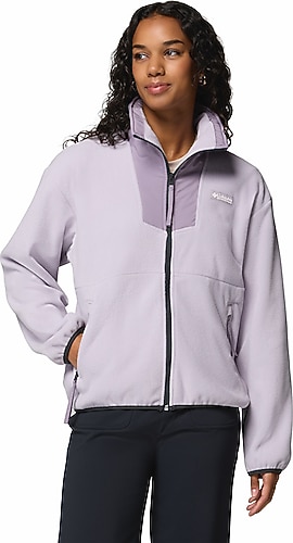 Columbia Sequoia Grove AL0684-551 Tam Fermuarlı Mor Kadın Polar