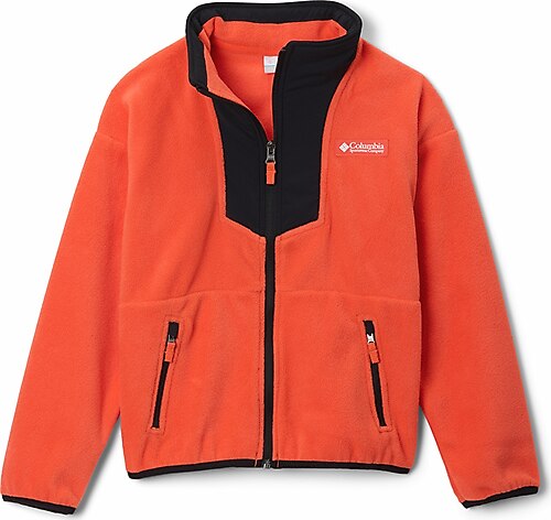 全日本U18 トレーナー Columbia Sequoia Grove AY8048-864 Tam Fermuarlı Turuncu Çocuk