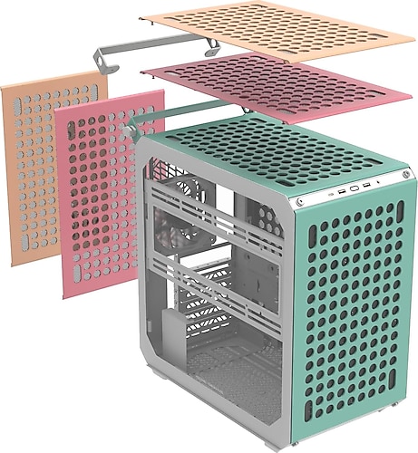 Cooler Master QUBE 500 Flatpack Macaron Edition Q500-DGNN-S00 ARGB