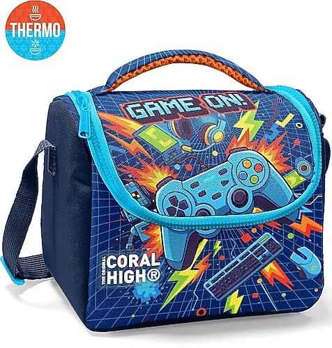 Coral High 37151 Game Desenli Termoslu Beslenme Çantası Fiyatları