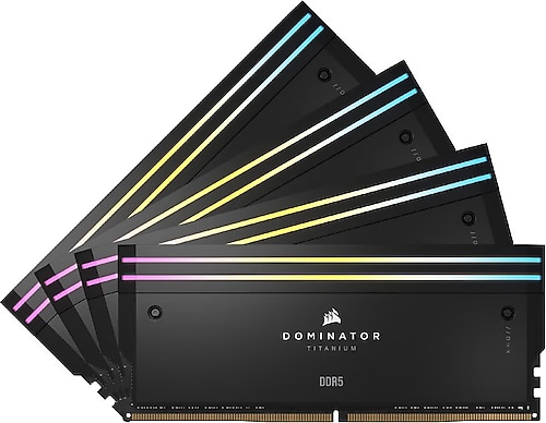 未開封 DDR5-6000 96GB CL30 CORSAIR Corsair Dominator Titanium RGB 96 GB (4x24) 6000 MHz CL30