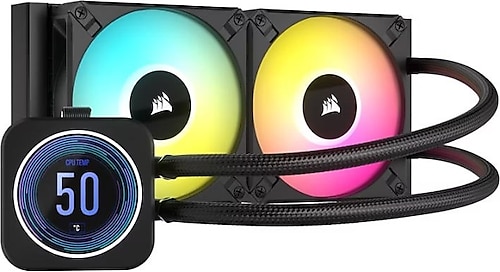 Corsair iCUE H100i Elite LCD XT CW-9060074-WW 240 mm İşlemci Sıvı