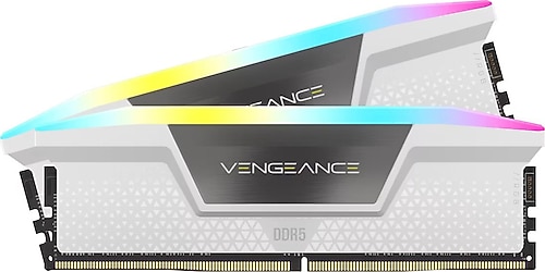 CORSAIR VENGEANCE RGB DDR5 32GB(16GB×2) Corsair Vengeance 32GB (2x16GB) 6000MHz DDR5 Ram - Gaming.Gen.TR