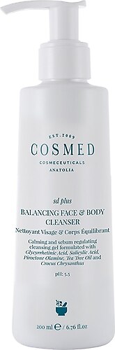 Cosmed Sd Plus Balancing Face & Body Cleanser 100 ml