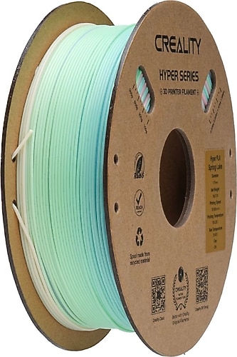 Creality Hyper PLA 1.75 mm 1 kg Gökkuşağı Spring Lake Filament