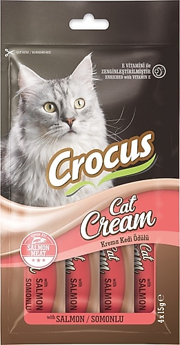 Crocus Somonlu 4x15 gr Krema Kedi Ödül Maması Fiyatları