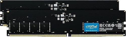 Crucial 128 GB (2X64) 5600 MHz CL46 CT2K64G56C46U5 DDR5 Ram