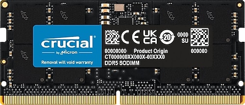 Crucial 16 GB DDR5 4800 MHz CL40 CB16GS4800 RAM