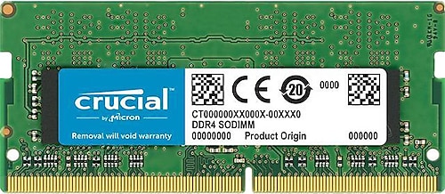 Crucial 16GB 2400MHz DDR4 SODIMM CL17 CT16G4SFD824A Ram