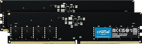 Crucial 32 GB (2x16) 5600 MHz CL46 CT2K16G56C46U5 DDR5 Ram