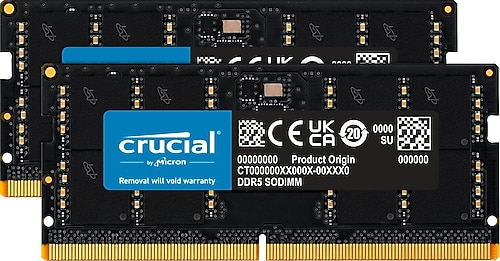 Crucial 48 GB (2x24) 5600 MHz CL46 CT2K24G56C46S5 DDR5 Ram