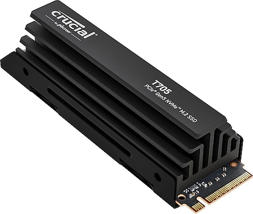 Crucial T705 CT1000T705SSD5 Soğutuculu PCI-Express 5.0 1 TB M.2