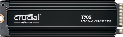 Crucial T705 CT2000T705SSD5 Soğutuculu PCI-Express 5.0 2 TB M.2