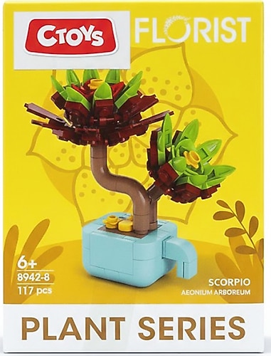 Ctoys Florist Burçlar Scorpio Saksılı Bitki Yapım Seti Fiyatları
