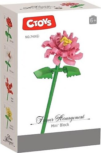 Ctoys Flower Mini Aranjman Camellia 177 Parça Blok Oyuncak