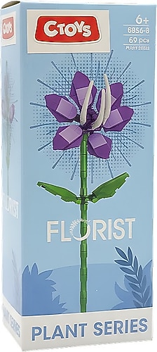 Ctoys Plant Series Florist Cercis Chinensis Bunge 69 Parça Blok