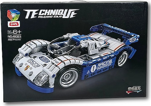 FSS リキッドストーン 1/144 エイトール エンブリヨ FAC2005 Ctoys Teknik Formula 1 Yarış Arabası 48021 487 Parça Blok Oyuncak