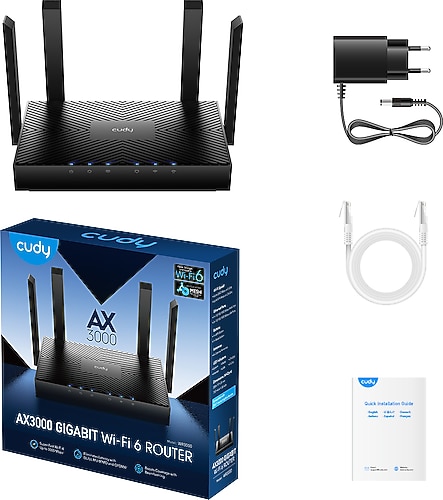 Cudy WR3000 4 Port 2976 Mbps Router Fiyatları, Özellikleri ve Yorumları ...