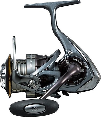リール DAIWA LUVIAS 3012H Daiwa Luvias 3012H 5.6:1 Spinning Reel - Silver/Black for