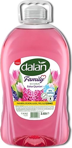 Dalan Family Bahar Çiçekleri 3600 ml Sıvı Sabun