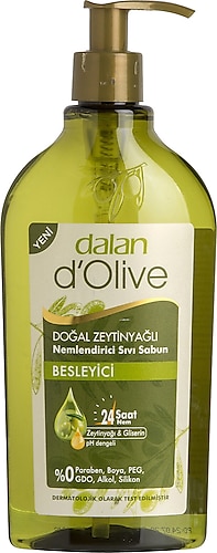 Dalan D'Olive Zeytinyağlı Sıvı Sabun 400 ml