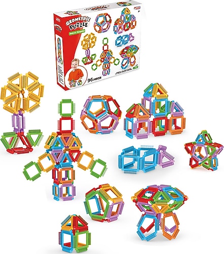 Dede Geometrik Puzzle 96 Parça 03896 Fiyatları, Özellikleri ve