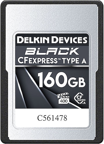Delkin Devices Black 160 GB CFexpress Type-A Hafıza Kartı