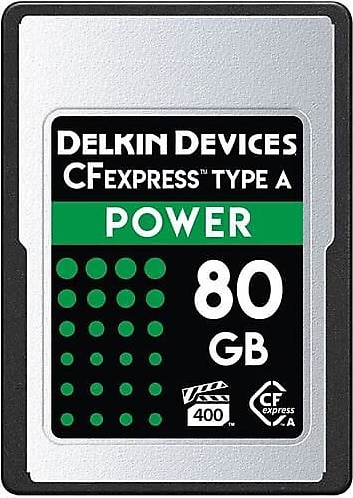 Delkin Devices Power CFexpress Type-A 80 GB Hafıza Kartı