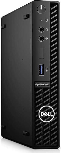 Dell OptiPlex 3090MFF N007O3090MFF_W i3-10105T 8 GB 256 GB SSD UHD Graphics 630 Mini PC