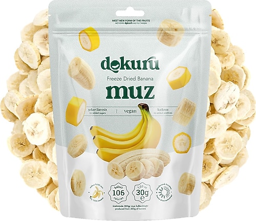 Dokuru Freeze Dried Muz 30 gr Fiyatları, Özellikleri ve Yorumları