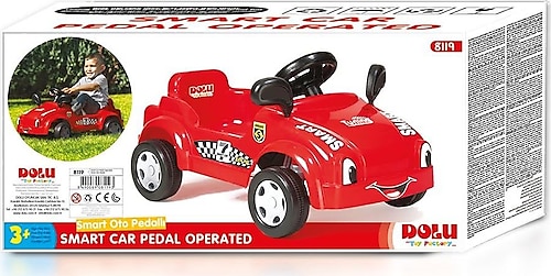 Carro para Niños con Pedales DOLU 8119 Rojo