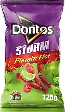 DORİTOS STORM FLAMİN HOT LIME CİPS 125GR