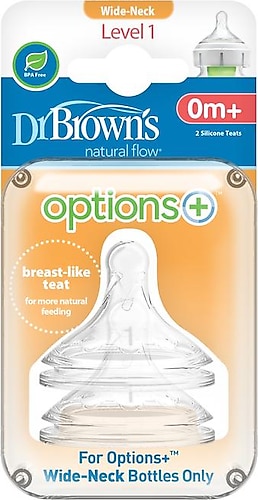 Dr Browns Options+ Dar Ağız Prematüre PP Biberon 60 ml - ebebek