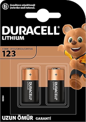 Pile lithium Duracell CR123A - Expert4house meilleur prix