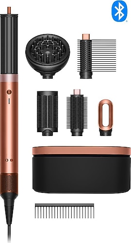 Dyson Airwrap Co-anda2x Kıvırcık+Bukleli Amber Silk Saç