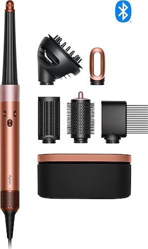 Dyson Airwrap i.d. Kıvırcık+Bukleli Amber Silk Saç Şekillendirme
