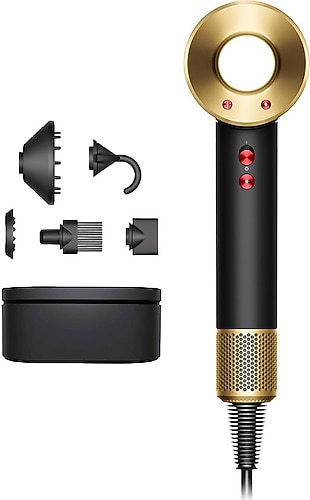 Dyson Supersonic 1600 W Onyx Black/Gold Saç Kurutma Makinesi